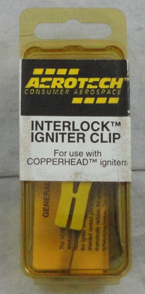 AEROTECH Model Rocket Interlock Igniter Clip for use with Copperhead #89341