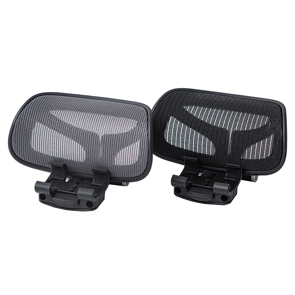 Headrest for Herman Miller classic and remastered Aeron office Chair Graphite