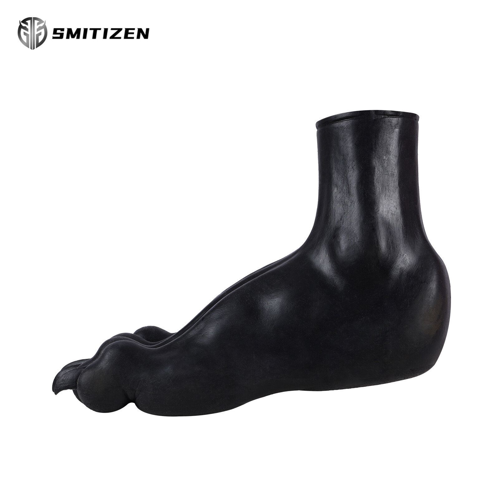 Smitizen Silicone Black Dragon Beast Paw Feet Cover Shoes for Halloween Cosplay
