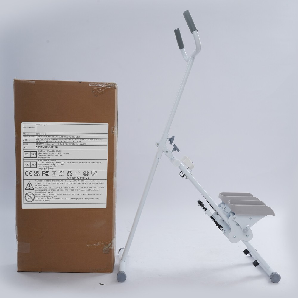 Stair Stepper, Foldable Vertical Stair Climber Machine for Full-Body Workout