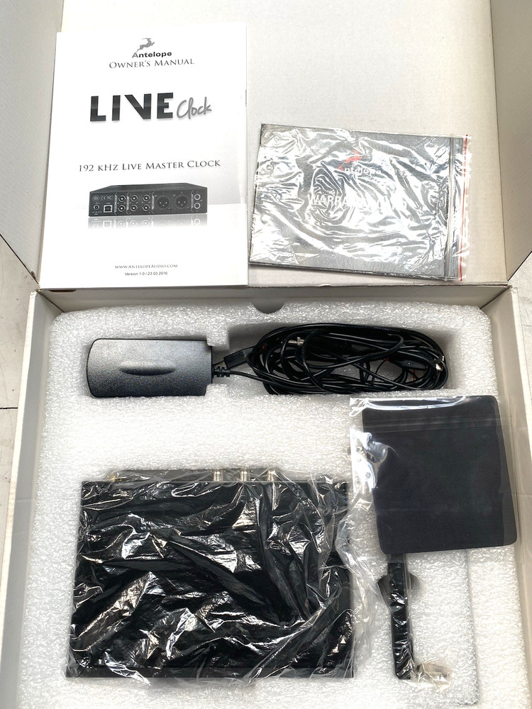 Antelope Audio LiveClock Live Clock 192 KHZ