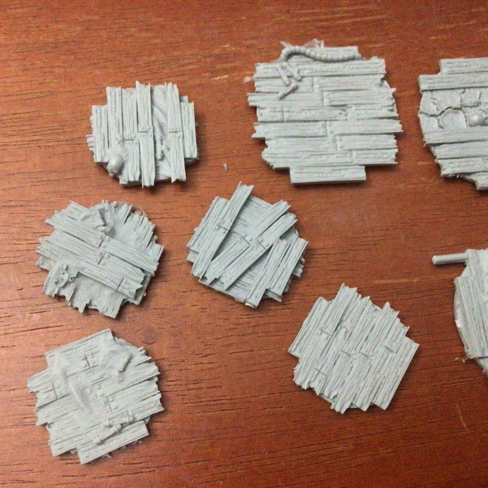 Warhammer : Fallout Terrain Trench Accessories Pieces