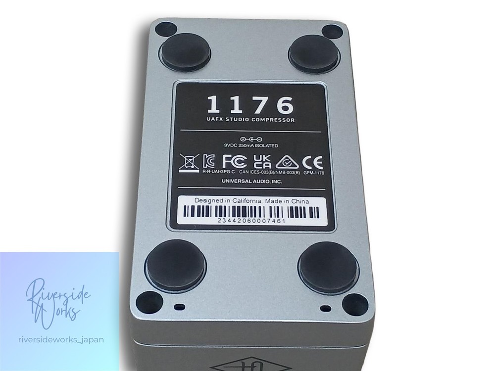 UNIVERSAL AUDIO 1176 UAFX STUDIO COMPRESSOR Pedal JP
