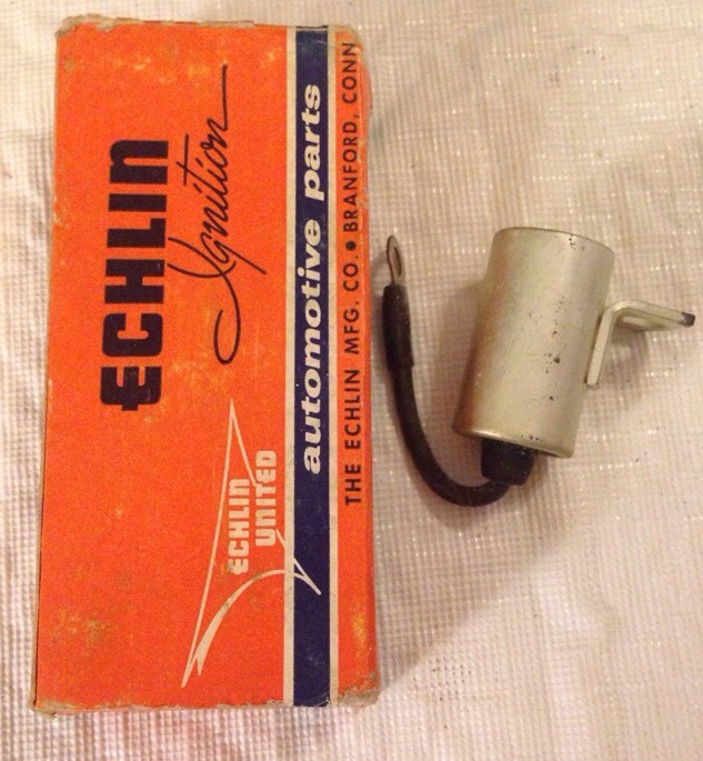 Ignition Condenser Echlin OM 203. Original Box.