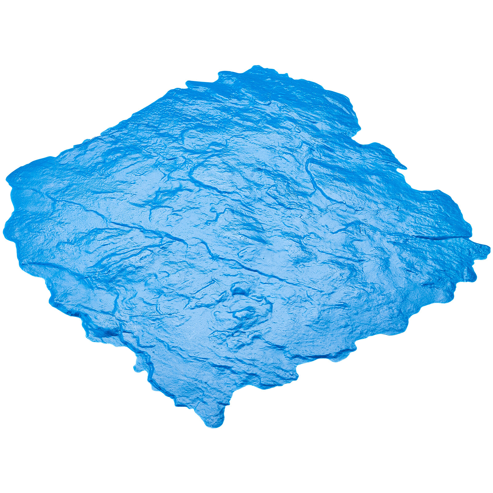 VEVOR Concrete Stamps Mat 18 x 18 in Concrete Texturing Skin Polyurethane Stamp