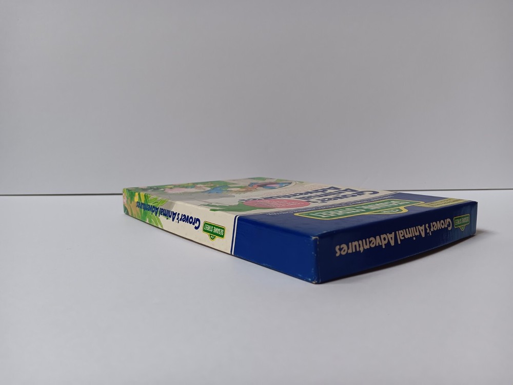 Commodore 64/128 Grovers Animal Adventure Computer Game Software Tested/Works