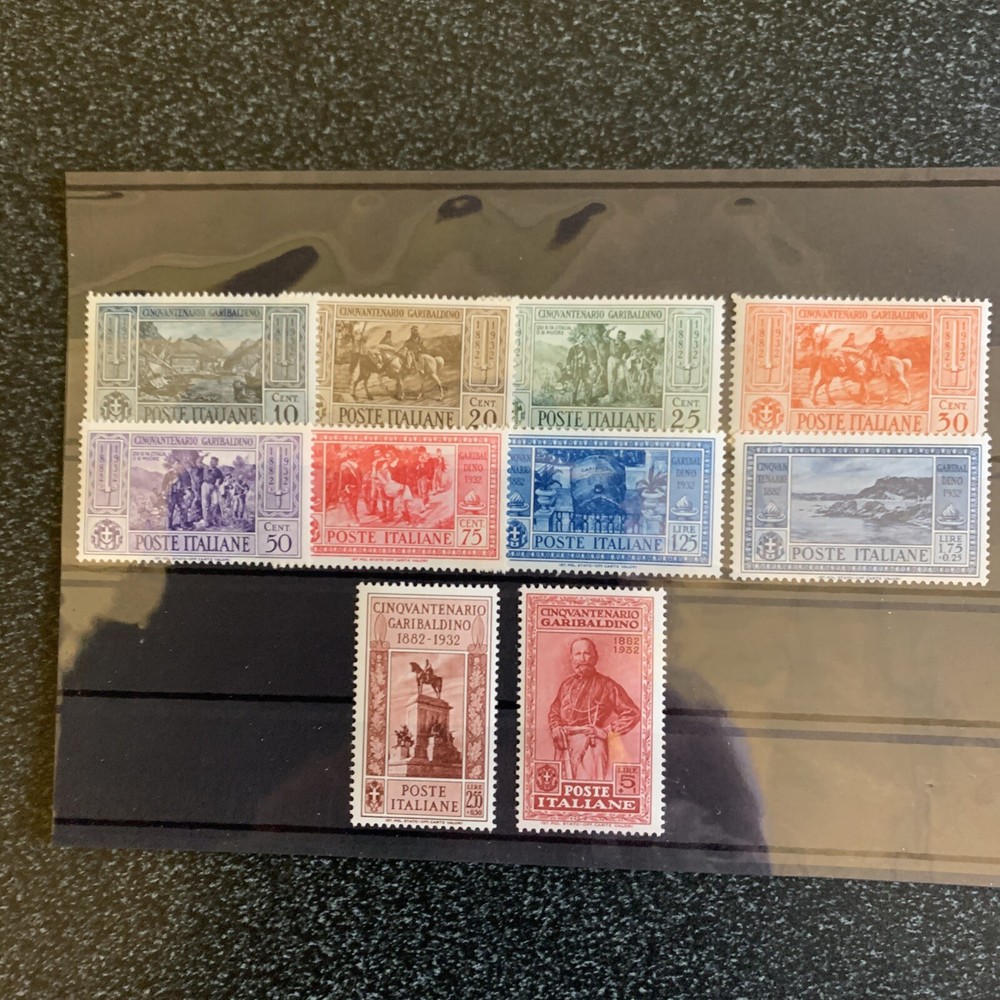 Italy 1932 Garibaldi Set Mint Hinged