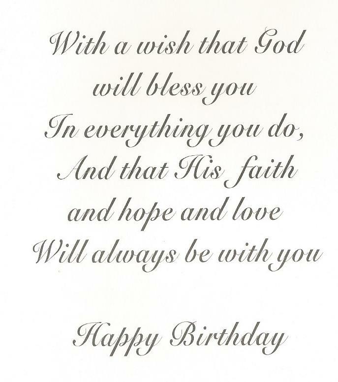 BLESSING FOR YOU Birthday (B)