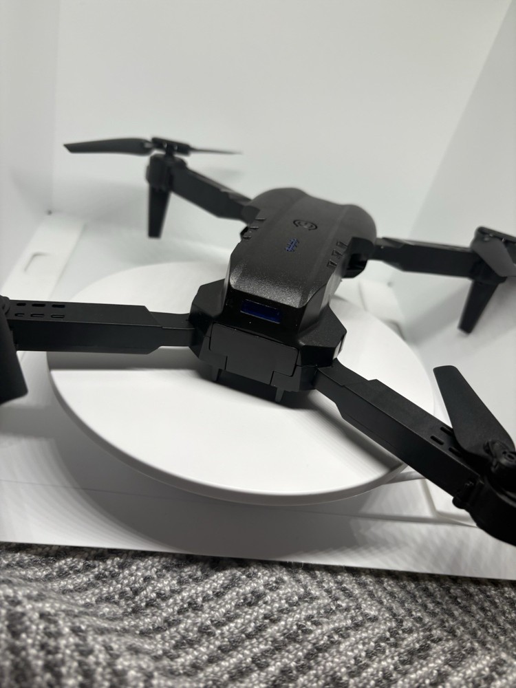 Drone Pro 4K Dual Camera Quadcopter, Screen Remote, Optical Flow, Foldable, Bla…