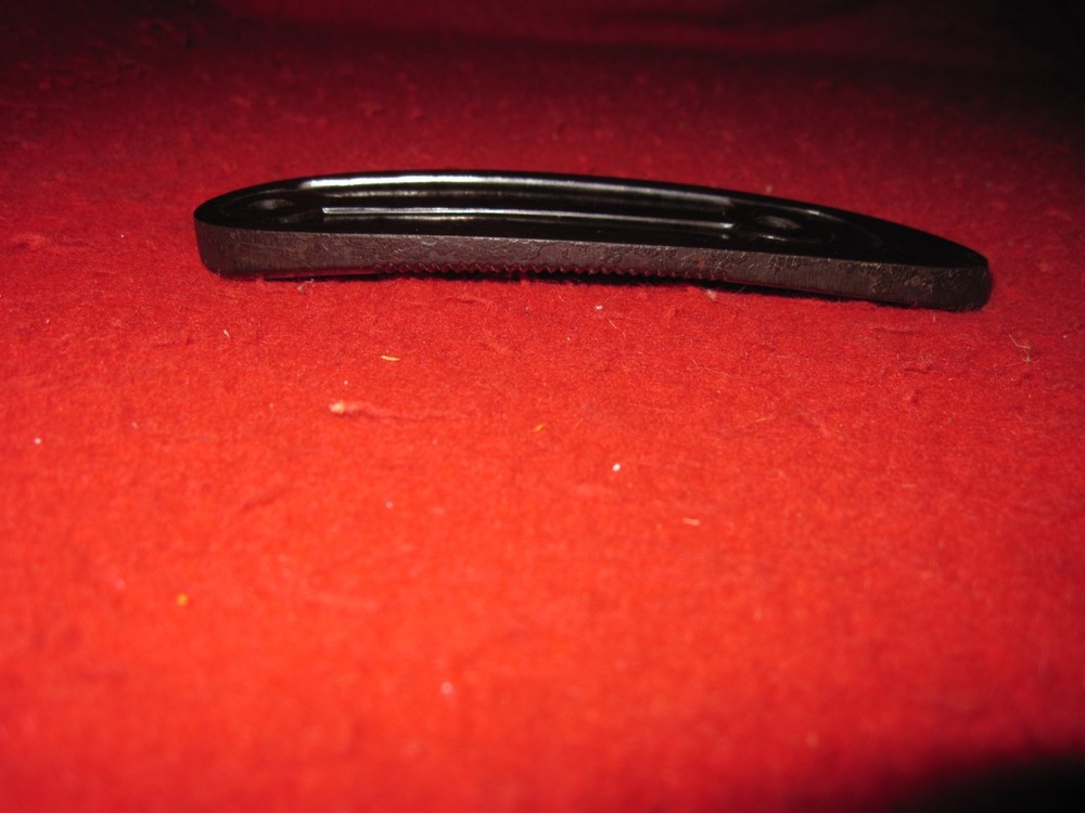 Remingon Model Mohawk-48 12ga Black Plastic Buttplate