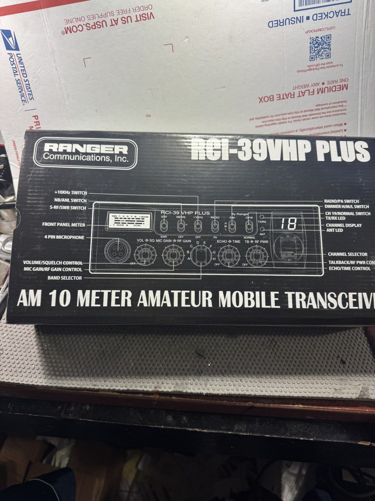 RCI 38VHP PLUS 10 METER RADIO ALIGNED & TUNED FOR OPTIMUM PERFORMANCE !!!