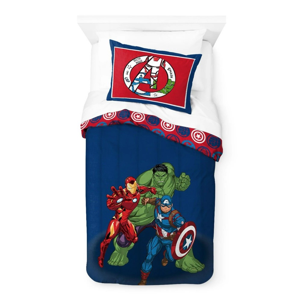 Marvel Super Hero Twin Comforter Set