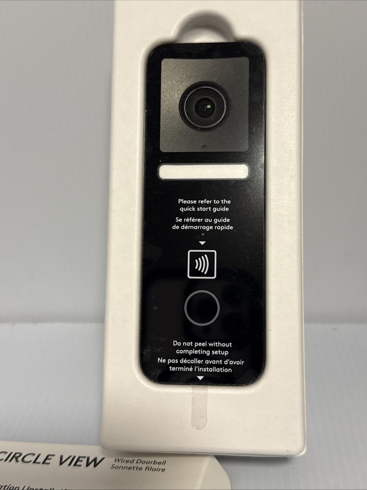 Logitech Circle View Wired Smart Doorbell/Read