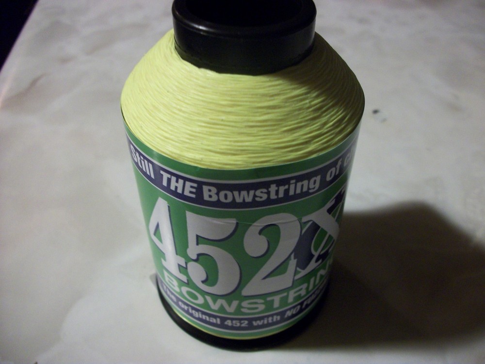 Flo Yellow BCY 452X Bowstring Material 1/4lb Bow String Making