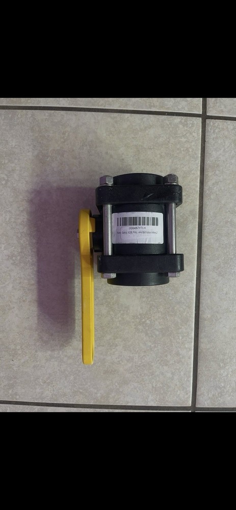 Banjo 2" V200 Polypropylene Ball Valve  Inline 2"