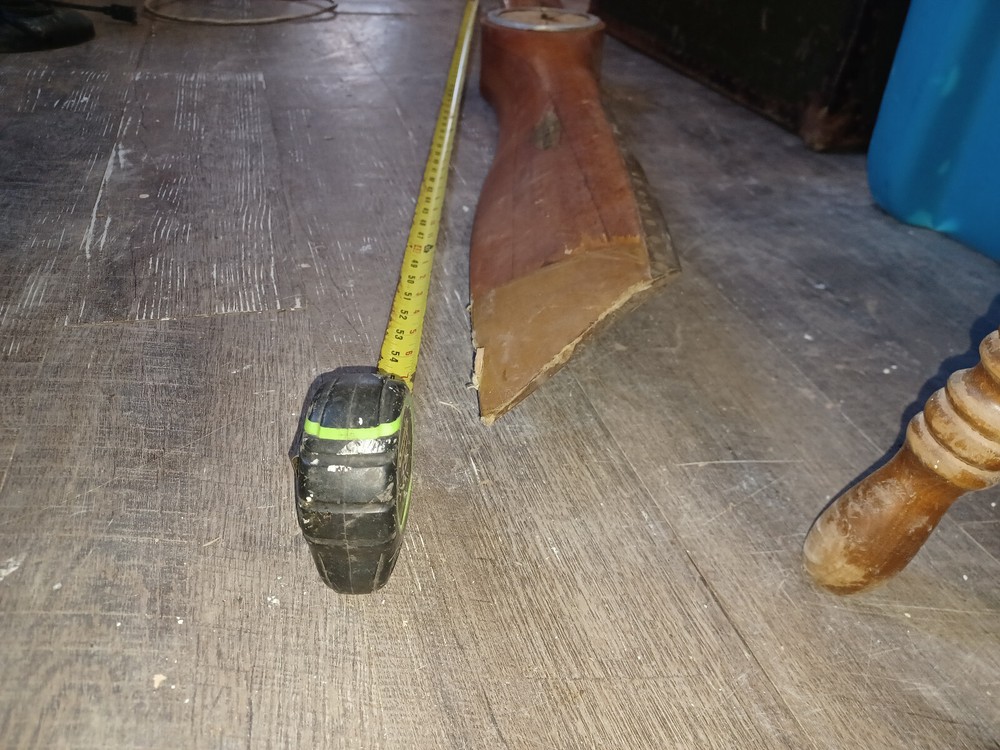 wooden sensenich propeller with mounted telechron clock
