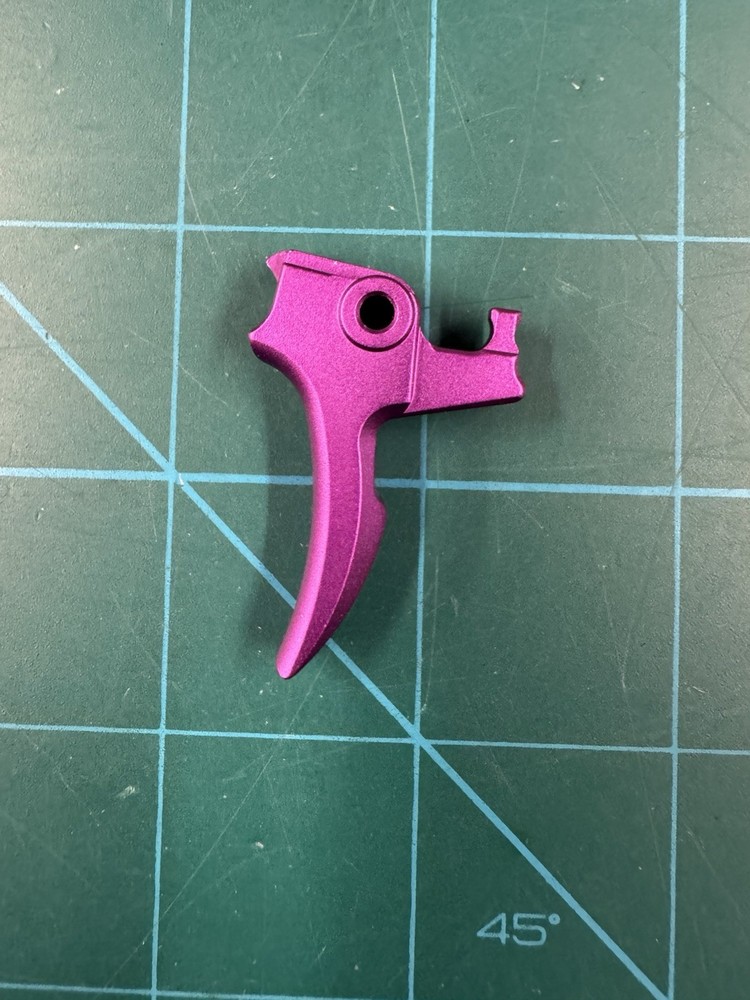 OEM Planet Eclipse EMEK (EMF) trigger. Purple. RARE.
