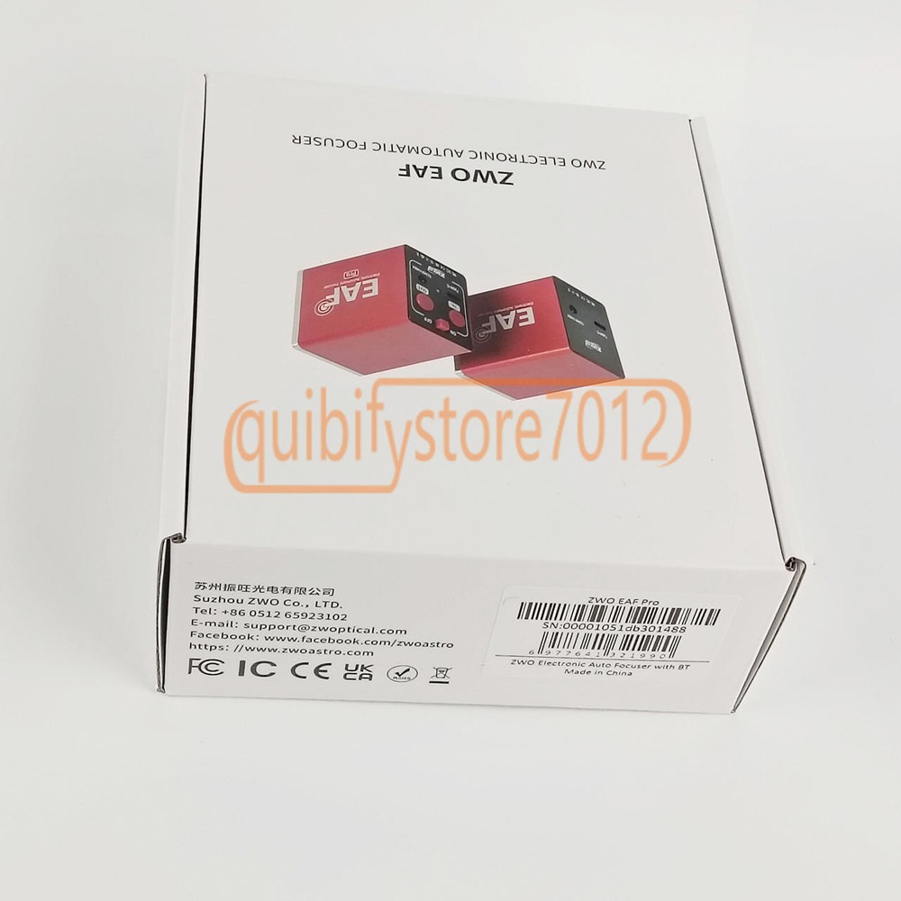 1PC ZWO EAF Pro Bluetooth Electronic Automatic Focuser New