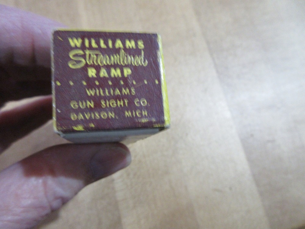 Williams Streamlined Ramp EMPTY box 5/16 (w15)