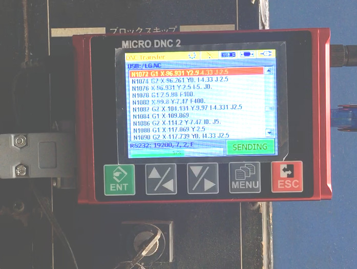 MICRO DNC 2. DNC DEVICE FOR CNC MACHINE. DNC USB