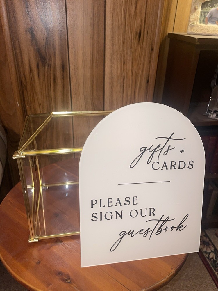 Premium Stone Wedding Table Markers + More