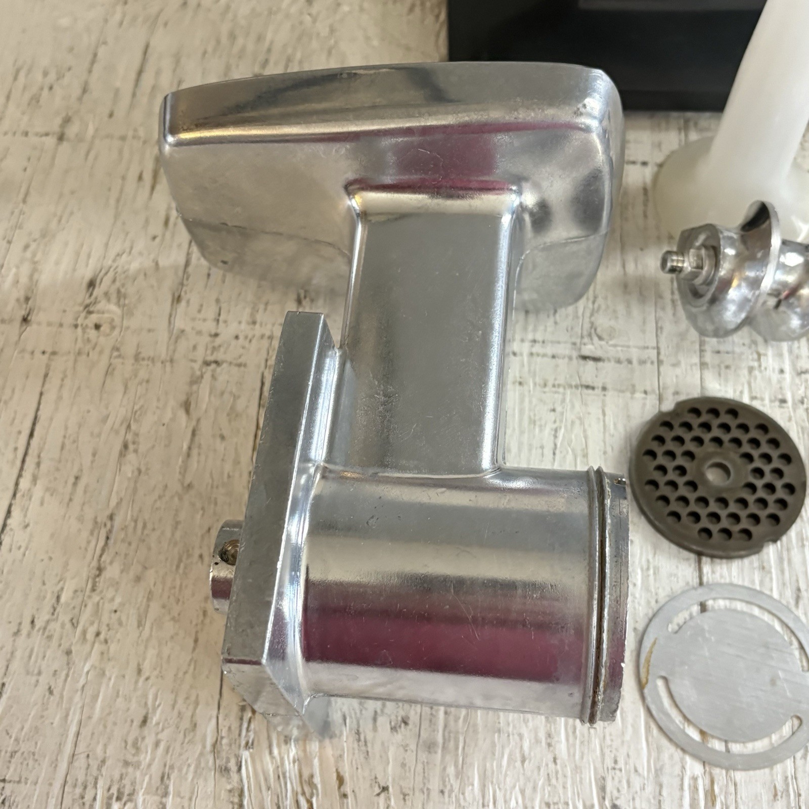 Vintage Rival Grind-O-Matic Electric Meat Grinder Chopper Model 2700 Complete