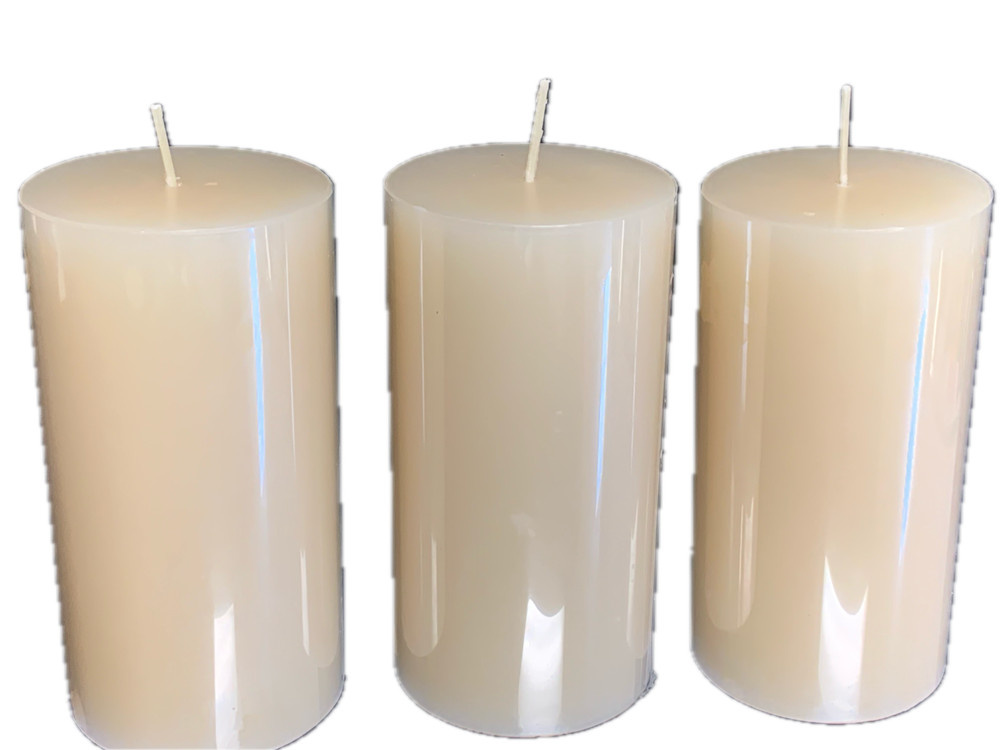 vela de pilar 3 pack Pillar candle