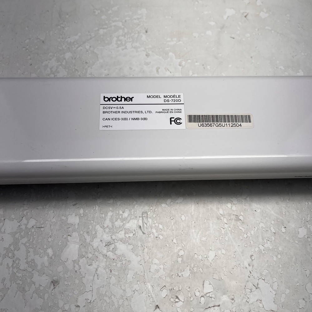 Brother DS-720D Color Duplex Mobile Portable Document Scanner USB