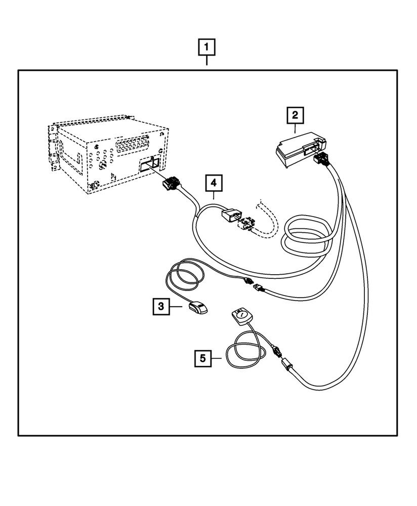 Genuine Mopar Telematics Module 68402044AC