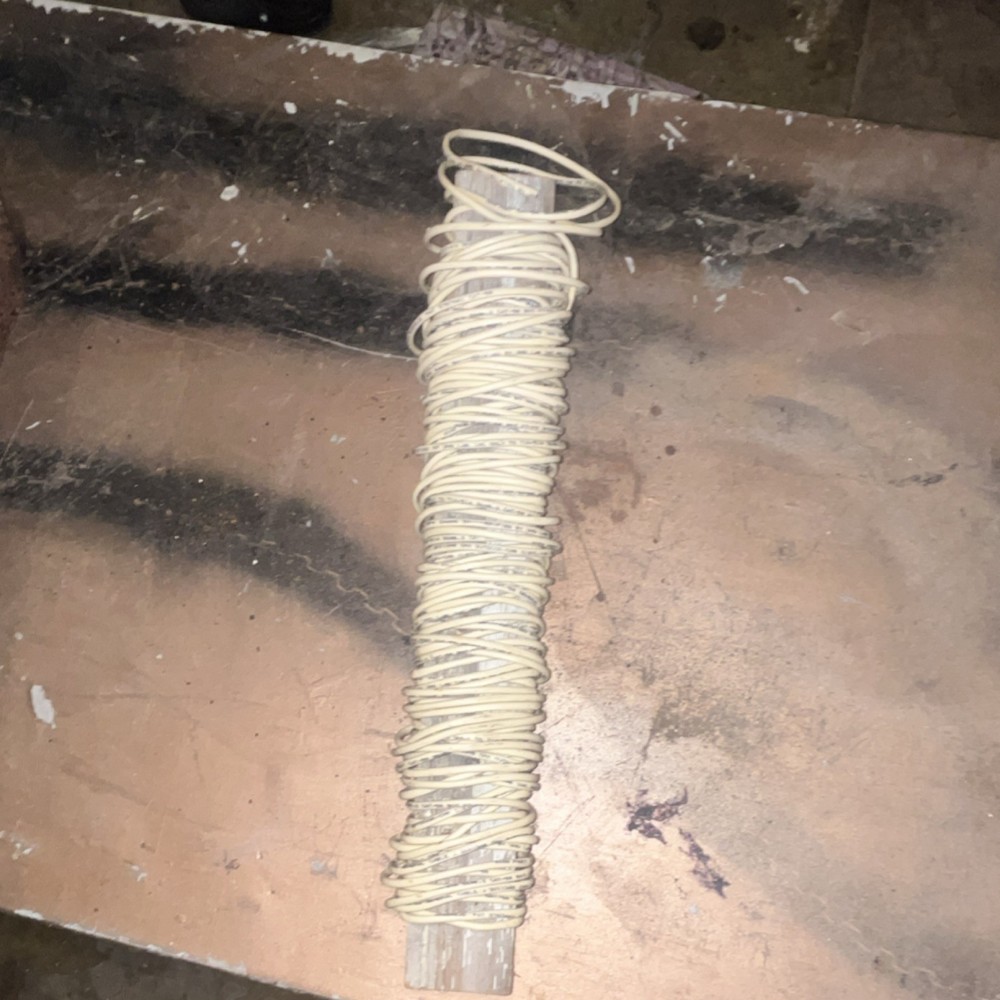 General Wire wrapped on wood