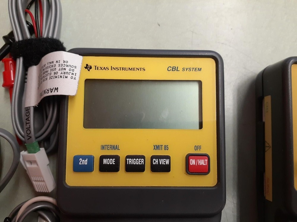 (2) Texas Instruments CBL System Calculator-Based Laboratory Data Collector