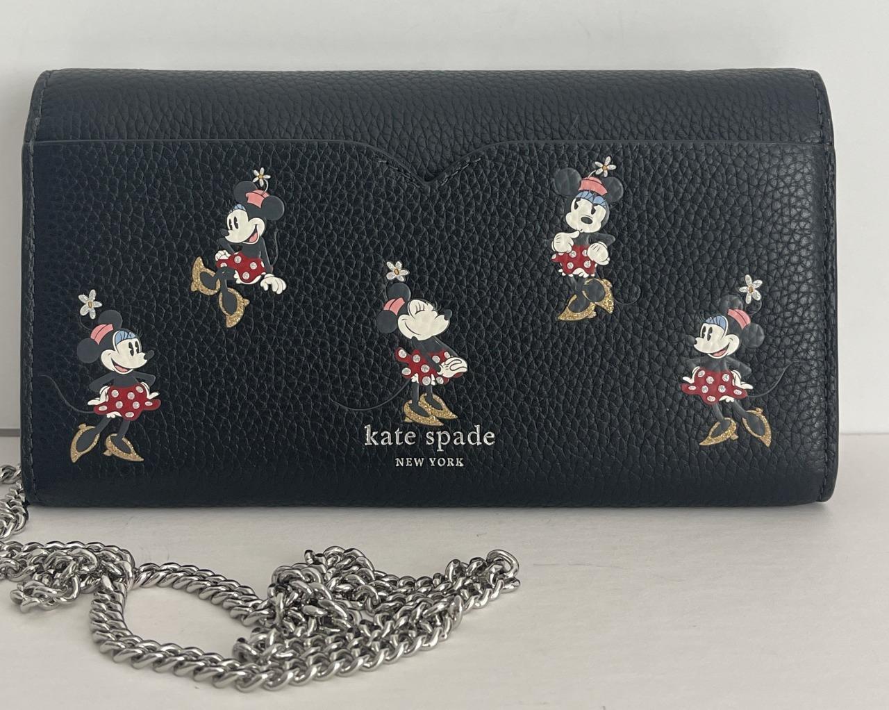 Disney Parks Kate Spade Minnie Mouse Clutch Bag