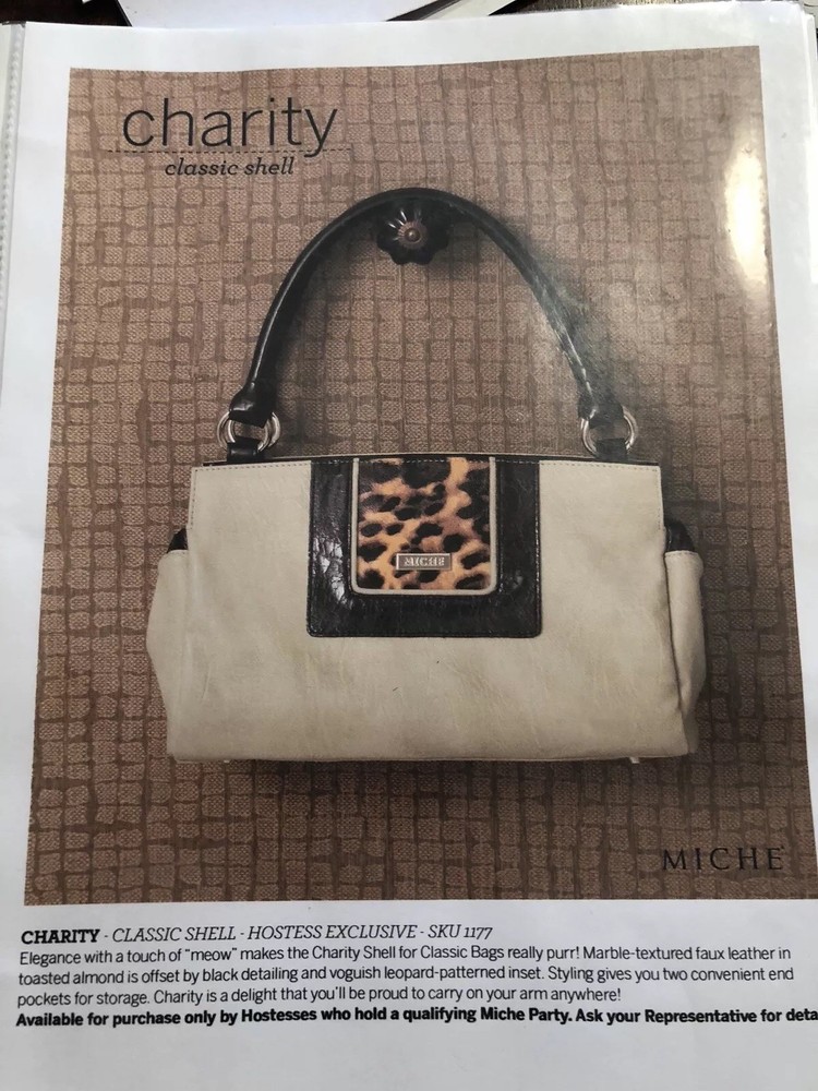 Authentic Miche~NEW~CHARITY~UNOPENED PACKAGE~CLASSIC shell Only~End pockets