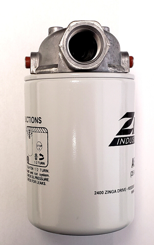Zinga Filter Assembly - 3/4 NPT Housing with 25 Micron Filter