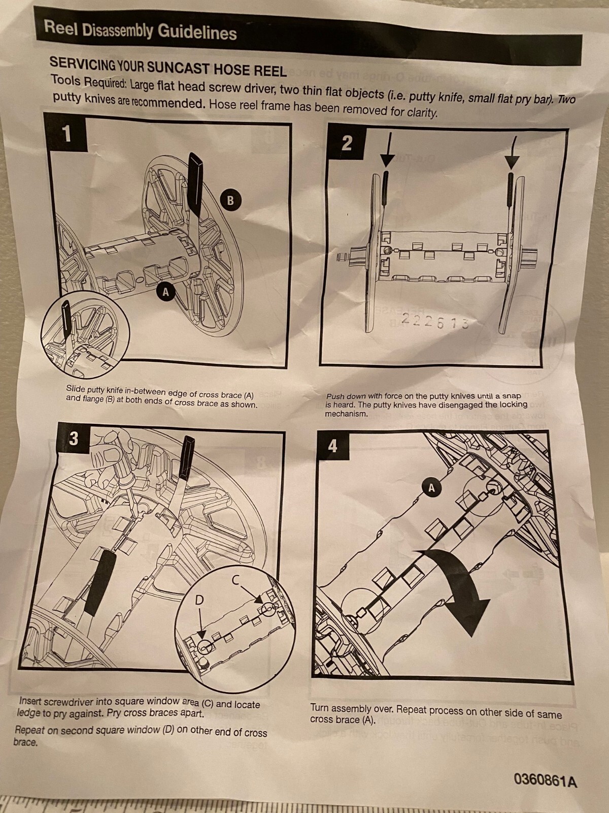 NEW OEM SUNCAST HOSE REEL IN TUBE / OUT TUBE REPAIR KIT (FEMALE IN-TUBE) PARTS