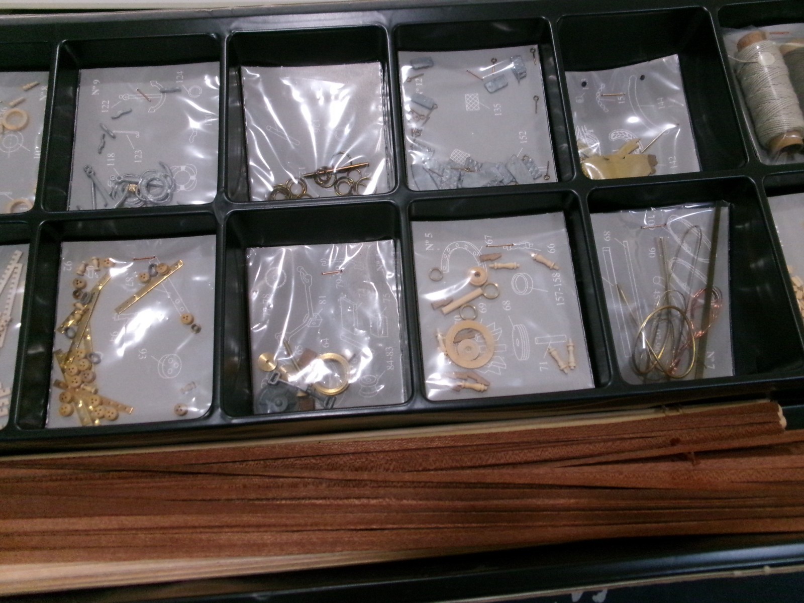 Constructo America New York 1851 Model Wooden Ship Kit (Read Description)