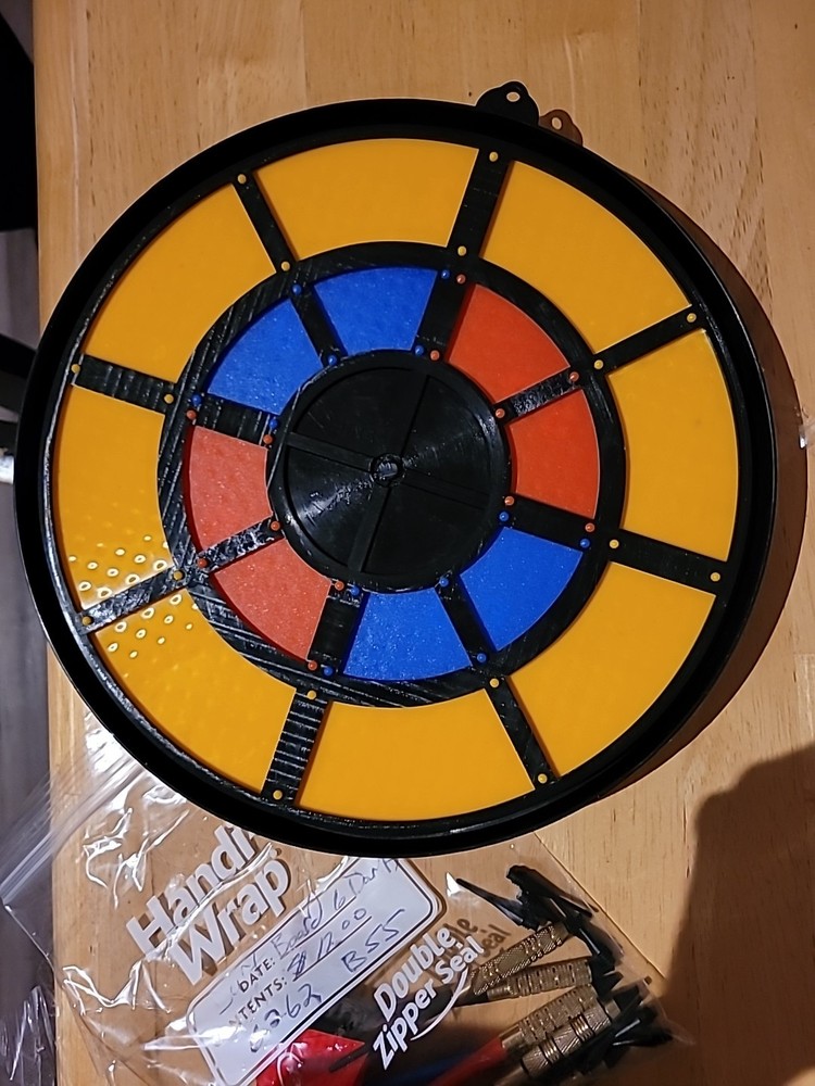 Dart Board With Blunted Darts