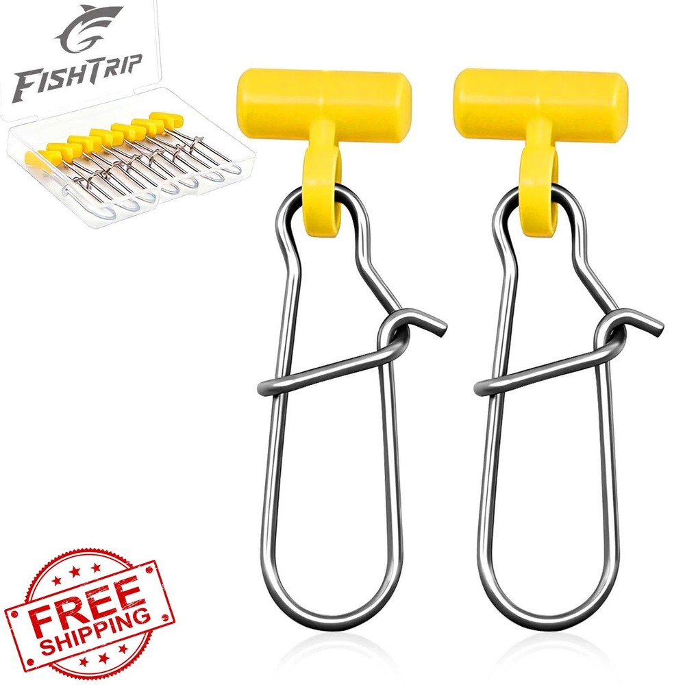 FishTrip Sinker Slides Duo Lock Snaps 25-100pcs