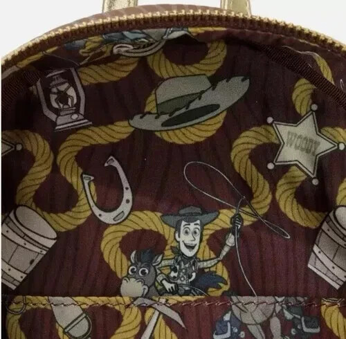 Loungefly Disney PIXAR Toy Story Woody Puppet Mini Backpack Toy Story NEW