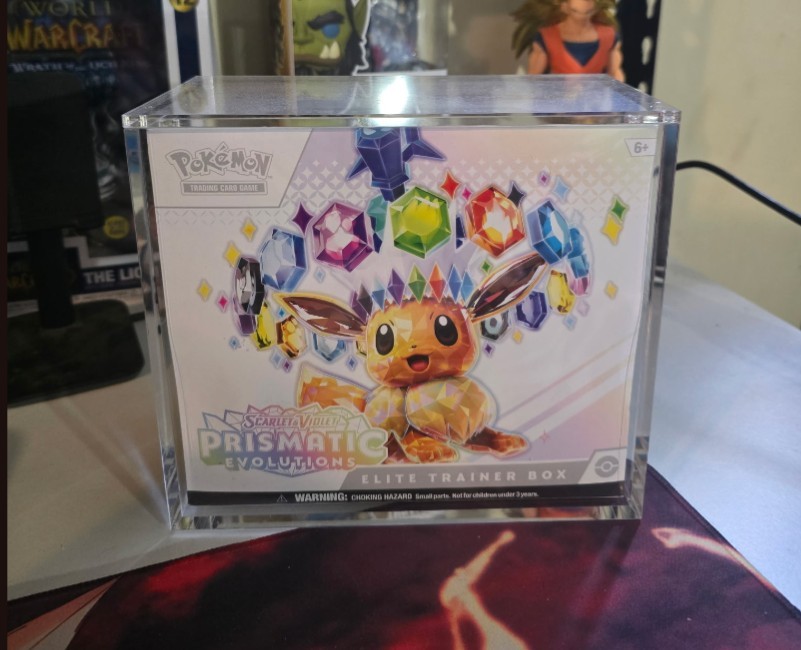 POKEMON ETB DISPLAY MAGNETIC CASE PROTECTOR ELITE TRAINER BOX
