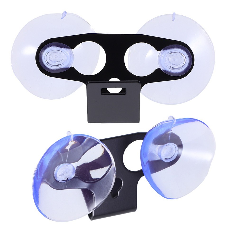 2 Pcs Car Suction Cup Mount Plastic Radar Holder Mounting Bracket