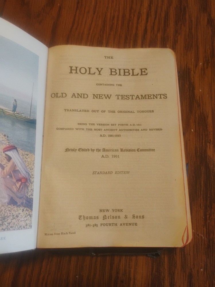 1929 AMERICAN STANDARD VERSION HOLY BIBLE!!!