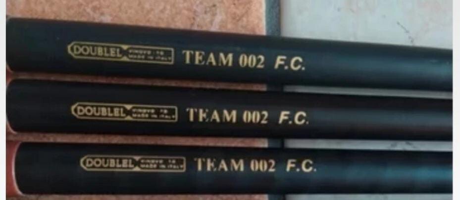 Team 002 pool sticks