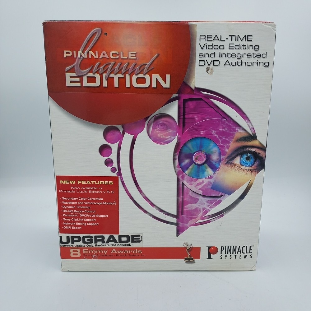 Pinnacle Edition Version 5.5 Video Editing/DVD Software Only Upgrade