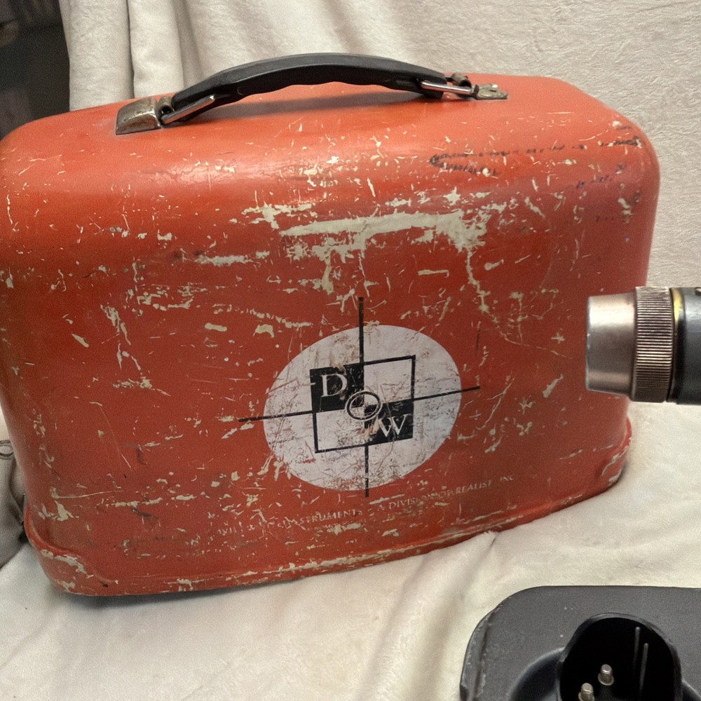 David White Instruments Model 8300 Transit Level Surveying Tool W/case Brass