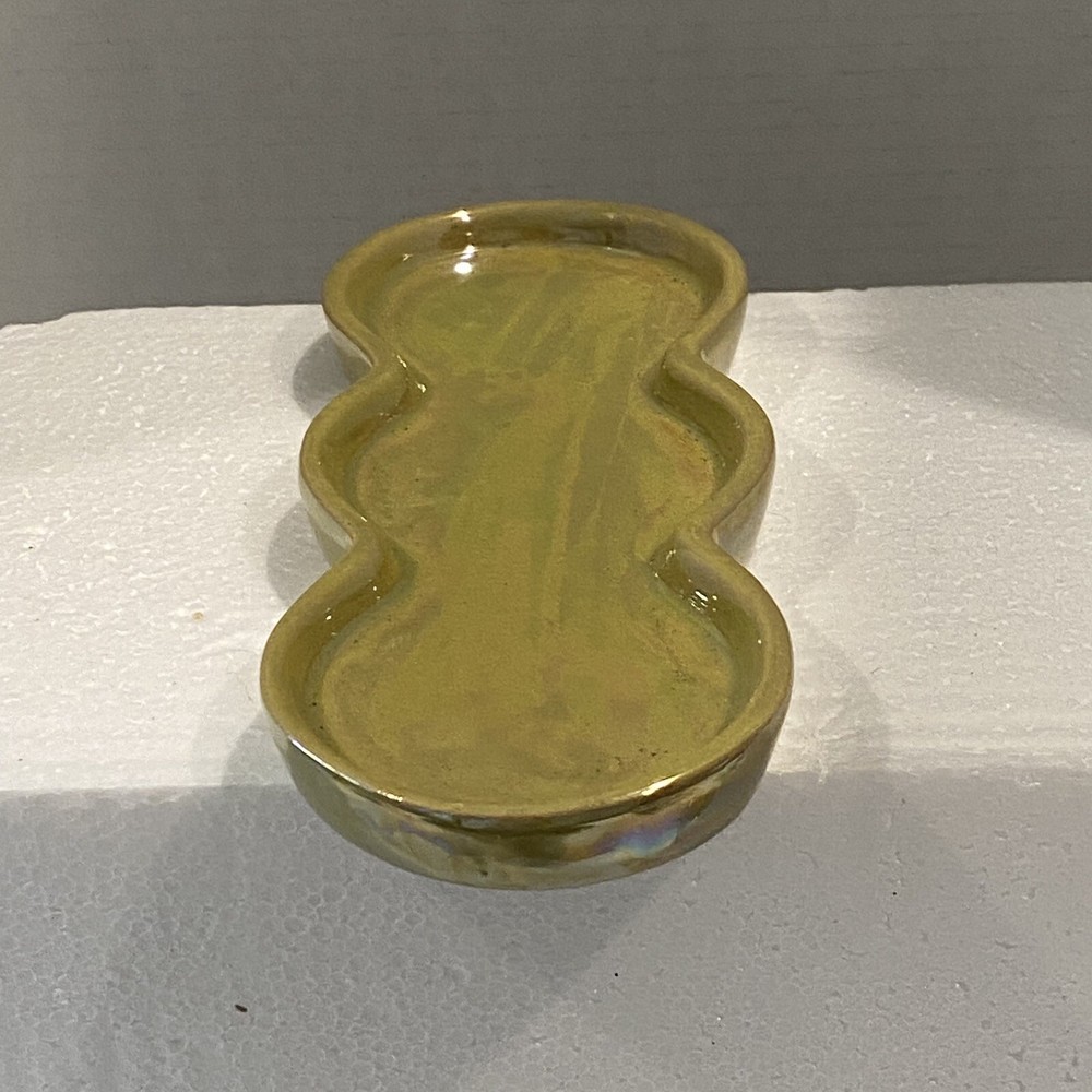 Pier 1 Irridescent Ceramic Planter Set