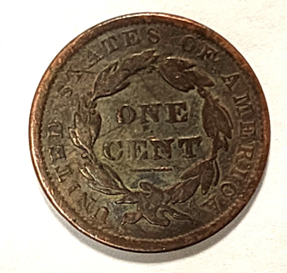 1837 Coronet Head Large Cent