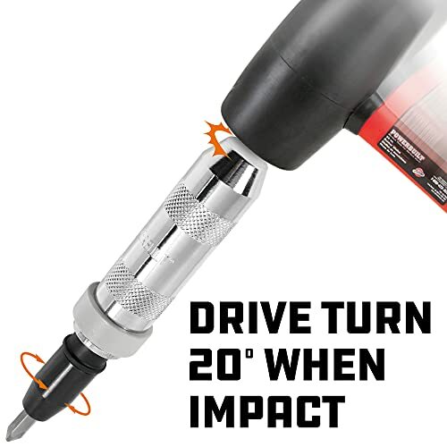 Alltrade 648002 1/2" Dr. Impact Driver Kit, Silver, Large Assorted Colors