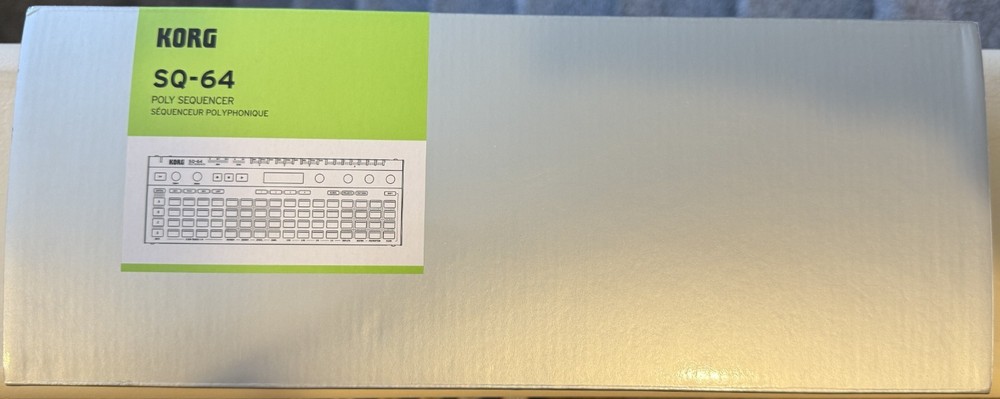 Korg SQ64 Polyphonic Sequencer Poly SQ-64 NIB