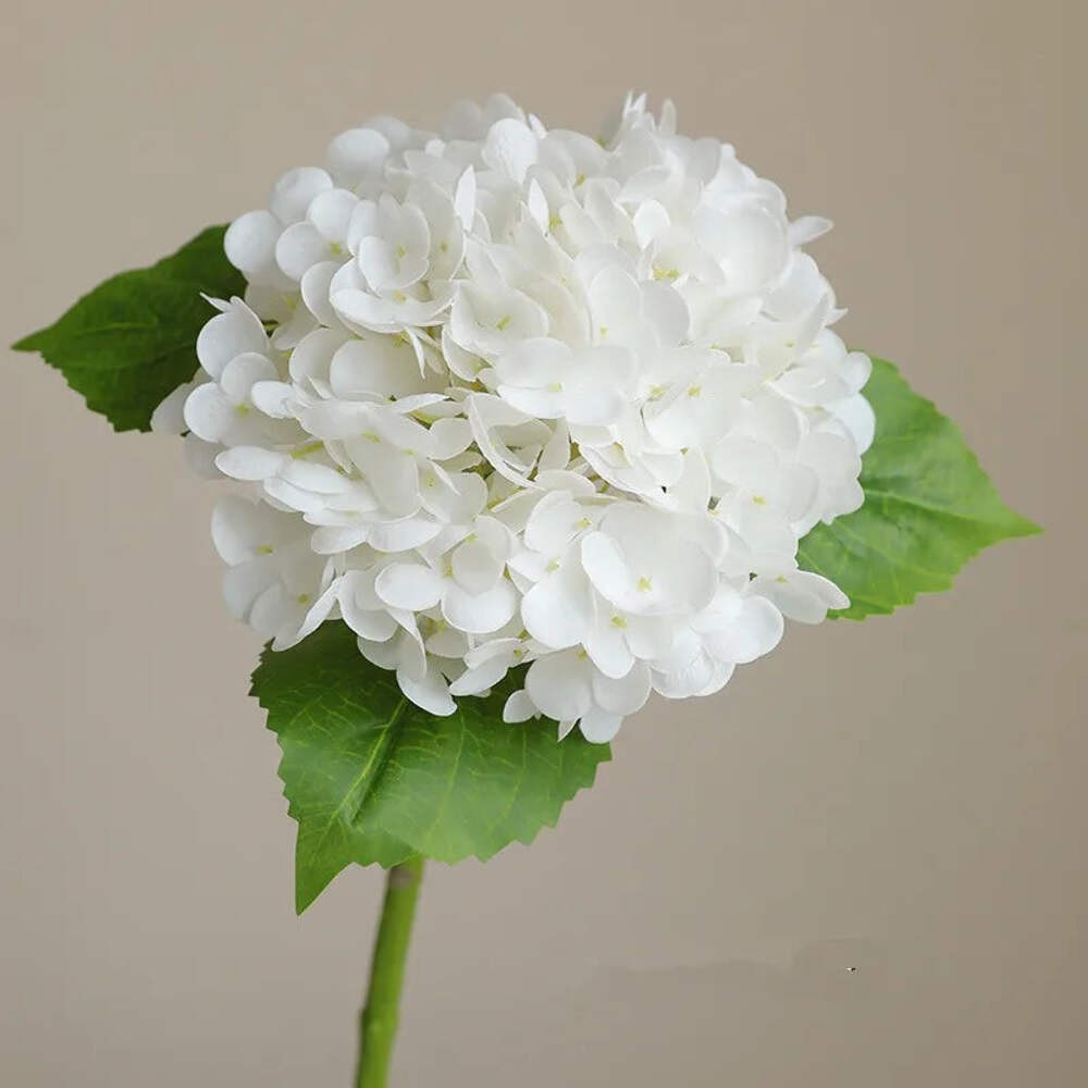 Real Touch Artificial Hydrangea Flowers Bulk – Large Latex Hydrangea Branches